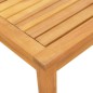 vidaXL Sonnenliegen 2 Stk. mit Tisch Creme Massivholz Akazie Textilene vidaXL Sonnenliegen 2 Stk. mit Tisch Creme Massivholz Akazie Textilene