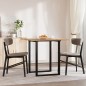 vidaXL Tischplatte Quadratisch 80x80x2 cm Massivholz Akazie vidaXL Tischplatte Quadratisch 80x80x2 cm Massivholz Akazie