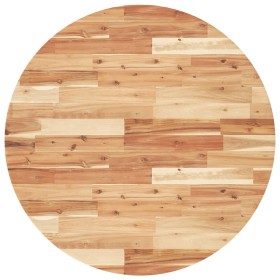 vidaXL Tischplatte Rund Ø90x2 cm Massivholz Akazie