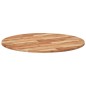 vidaXL Tischplatte Rund Ø90x2 cm Massivholz Akazie vidaXL Tischplatte Rund Ø90x2 cm Massivholz Akazie