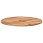 vidaXL Tischplatte Rund Ø90x2 cm Massivholz Akazie vidaXL Tischplatte Rund Ø90x2 cm Massivholz Akazie