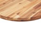 vidaXL Tischplatte Rund Ø90x2 cm Massivholz Akazie vidaXL Tischplatte Rund Ø90x2 cm Massivholz Akazie