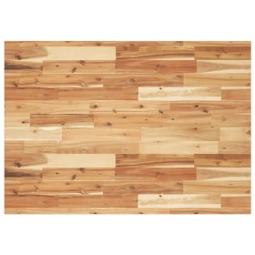 vidaXL Tischplatte Rechteckig 120x70x2 cm Massivholz Akazie