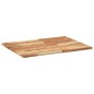 vidaXL Tischplatte Rechteckig 80x60x2 cm Massivholz Akazie vidaXL Tischplatte Rechteckig 80x60x2 cm Massivholz Akazie