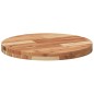 vidaXL Tischplatte Rund Ø50x4 cm Massivholz Akazie vidaXL Tischplatte Rund Ø50x4 cm Massivholz Akazie
