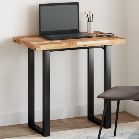 vidaXL Tischplatte Rechteckig 80x50x4 cm Massivholz Akazie