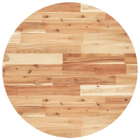 vidaXL Tischplatte Rund Ø70x4 cm Massivholz Akazie