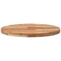 vidaXL Tischplatte Rund Ø70x4 cm Massivholz Akazie vidaXL Tischplatte Rund Ø70x4 cm Massivholz Akazie