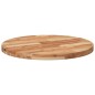 vidaXL Tischplatte Rund Ø70x4 cm Massivholz Akazie vidaXL Tischplatte Rund Ø70x4 cm Massivholz Akazie
