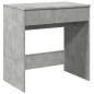 vidaXL Schminktisch mit Spiegel Betongrau 73x46,5x120 cm vidaXL Schminktisch mit Spiegel Betongrau 73x46,5x120 cm