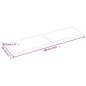 Tischplatte Dunkelgrau 180x50x4 cm Massivholz Eiche Behandelt Tischplatte Dunkelgrau 180x50x4 cm Massivholz Eiche Behandelt