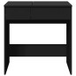 vidaXL Schminktisch mit Spiegel Schwarz 73x46,5x120 cm vidaXL Schminktisch mit Spiegel Schwarz 73x46,5x120 cm