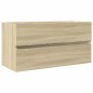 vidaXL 2-tlg. Badmöbel-Set Keramik und Holzwerkstoff vidaXL 2-tlg. Badmöbel-Set Keramik und Holzwerkstoff