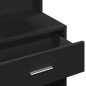 vidaXL Schminktisch mit Schrank Schwarz 80x35x132 cm vidaXL Schminktisch mit Schrank Schwarz 80x35x132 cm
