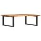 vidaXL Waschbeckenregal Wandmontage Stahl und Akazienholz vidaXL Waschbeckenregal Wandmontage Stahl und Akazienholz