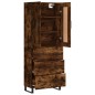 vidaXL Highboard Räuchereiche 69,5x34x180 cm Holzwerkstoff vidaXL Highboard Räuchereiche 69,5x34x180 cm Holzwerkstoff