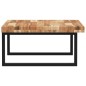 vidaXL Waschbeckenregal Wandmontage Stahl und Akazienholz vidaXL Waschbeckenregal Wandmontage Stahl und Akazienholz