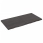 Tischplatte Dunkelgrau 120x60x4 cm Massivholz Eiche Behandelt Tischplatte Dunkelgrau 120x60x4 cm Massivholz Eiche Behandelt