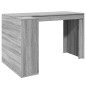 vidaXL Schreibtisch Grau Sonoma 123,5x73,5x75 cm Holzwerkstoff vidaXL Schreibtisch Grau Sonoma 123,5x73,5x75 cm Holzwerkstoff
