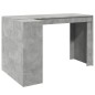 vidaXL Schreibtisch Betongrau 123,5x73,5x75 cm Holzwerkstoff vidaXL Schreibtisch Betongrau 123,5x73,5x75 cm Holzwerkstoff