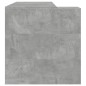 vidaXL Schreibtisch Betongrau 123,5x73,5x75 cm Holzwerkstoff vidaXL Schreibtisch Betongrau 123,5x73,5x75 cm Holzwerkstoff