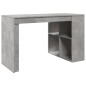 vidaXL Schreibtisch Betongrau 123,5x73,5x75 cm Holzwerkstoff vidaXL Schreibtisch Betongrau 123,5x73,5x75 cm Holzwerkstoff