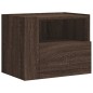 vidaXL Wand-Nachttische 2 Stk. Braun Eichen-Optik 45x30x35 cm vidaXL Wand-Nachttische 2 Stk. Braun Eichen-Optik 45x30x35 cm
