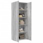 vidaXL Highboard Grau Sonoma 70x42,5x185 cm Holzwerkstoff vidaXL Highboard Grau Sonoma 70x42,5x185 cm Holzwerkstoff