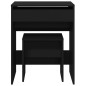 vidaXL Schminktisch mit Hocker Schwarz 60x40x113,5 cm vidaXL Schminktisch mit Hocker Schwarz 60x40x113,5 cm
