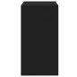 vidaXL Schminktisch mit Hocker Schwarz 60x40x113,5 cm vidaXL Schminktisch mit Hocker Schwarz 60x40x113,5 cm
