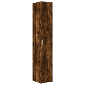 vidaXL Highboard Räuchereiche 30x42,5x185 cm Holzwerkstoff