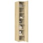 vidaXL Highboard Sonoma-Eiche 30x42,5x185 cm Holzwerkstoff vidaXL Highboard Sonoma-Eiche 30x42,5x185 cm Holzwerkstoff