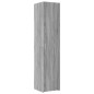 vidaXL Highboard Grau Sonoma 40x42,5x185 cm Holzwerkstoff vidaXL Highboard Grau Sonoma 40x42,5x185 cm Holzwerkstoff