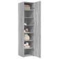 vidaXL Highboard Grau Sonoma 40x42,5x185 cm Holzwerkstoff vidaXL Highboard Grau Sonoma 40x42,5x185 cm Holzwerkstoff