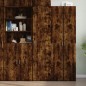 vidaXL Highboard Räuchereiche 45x42,5x185 cm Holzwerkstoff vidaXL Highboard Räuchereiche 45x42,5x185 cm Holzwerkstoff