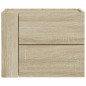 vidaXL Wand-Nachttische 2 Stk. Sonoma-Eiche 45x30x35 cm vidaXL Wand-Nachttische 2 Stk. Sonoma-Eiche 45x30x35 cm