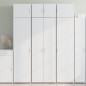 vidaXL Highboard Weiß 70x42,5x185 cm Holzwerkstoff vidaXL Highboard Weiß 70x42,5x185 cm Holzwerkstoff