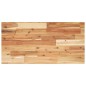 vidaXL Waschbeckenregal Wandmontage Stahl und Akazienholz vidaXL Waschbeckenregal Wandmontage Stahl und Akazienholz