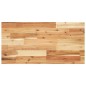vidaXL Waschbeckenregal Wandmontage Stahl und Akazienholz vidaXL Waschbeckenregal Wandmontage Stahl und Akazienholz