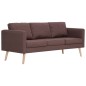 3-Sitzer-Sofa Stoff Braun 3-Sitzer-Sofa Stoff Braun