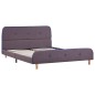 Bettgestell Taupe Stoff 140x200 cm Bettgestell Taupe Stoff 140x200 cm