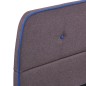 Bettgestell Taupe Stoff 140x200 cm Bettgestell Taupe Stoff 140x200 cm
