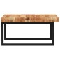 vidaXL Waschbeckenregal Wandmontage Stahl und Akazienholz vidaXL Waschbeckenregal Wandmontage Stahl und Akazienholz