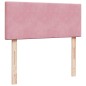 vidaXL Boxspringbett mit Matratze Rosa 120x200 cm Samt vidaXL Boxspringbett mit Matratze Rosa 120x200 cm Samt