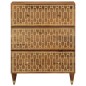 vidaXL Beistellschränke 2 Stk. 60x33x75 cm Massivholz Mango vidaXL Beistellschränke 2 Stk. 60x33x75 cm Massivholz Mango
