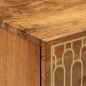 vidaXL Beistellschränke 2 Stk. 60x33x75 cm Massivholz Mango vidaXL Beistellschränke 2 Stk. 60x33x75 cm Massivholz Mango