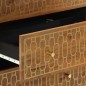 vidaXL Beistellschränke 2 Stk. 60x33x75 cm Massivholz Mango vidaXL Beistellschränke 2 Stk. 60x33x75 cm Massivholz Mango