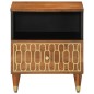 vidaXL Nachttische 2 Stk. 40x33x46 cm Massivholz Mango vidaXL Nachttische 2 Stk. 40x33x46 cm Massivholz Mango