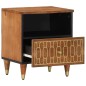 vidaXL Nachttische 2 Stk. 40x33x46 cm Massivholz Mango vidaXL Nachttische 2 Stk. 40x33x46 cm Massivholz Mango