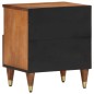 vidaXL Nachttische 2 Stk. 40x33x46 cm Massivholz Mango vidaXL Nachttische 2 Stk. 40x33x46 cm Massivholz Mango